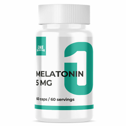 ONE NUTRITION Melatonin (Мелатонин) 5 мг 60 капсул фото