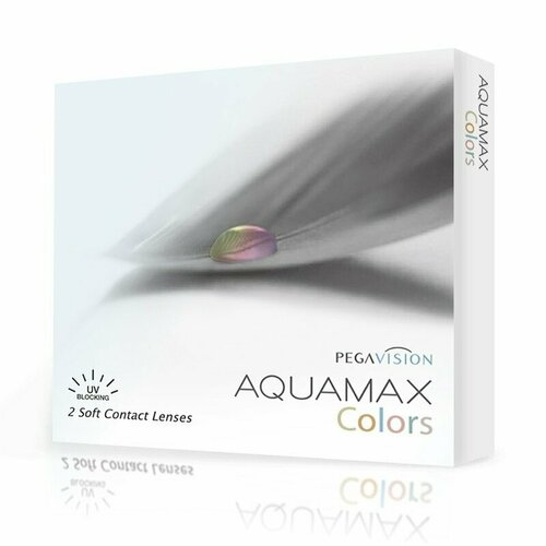 Контактные линзы Pegavision Aquamax Colors, 2 шт., R 8,6, D -4,5, Hazel, 1 уп. фото