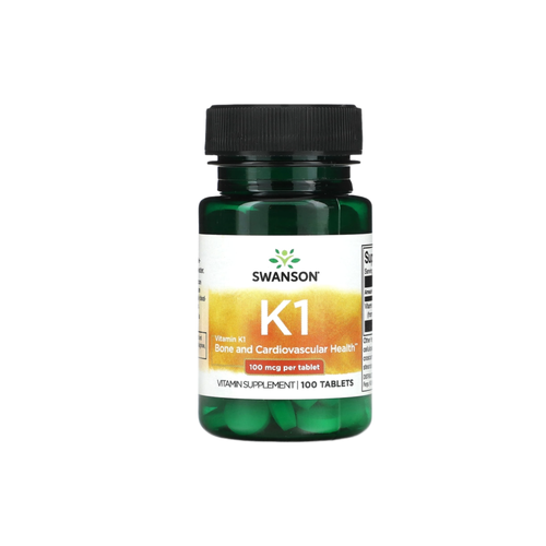 Swanson Vitamin K-1 100 mcg 100 таб фото