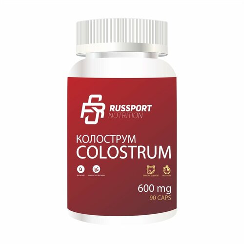 Колострум RS Nutrition Colostrum 600 mg 90 капсул для иммунитета фото