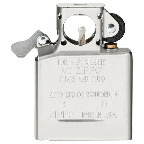 фотография Трубочный вставной блок (инсерт) для широкой зажигалки Zippo, покрытие хром, купить за 1645р