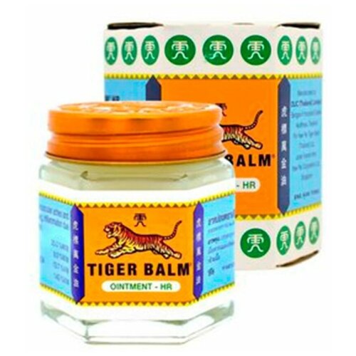 Тайский тигровый бальзам согревающий, 30 мл, Белый, Tiger Balm фото