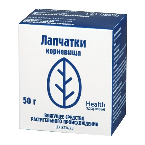 Здоровье Health корневище Лапчатки, 50 г фото