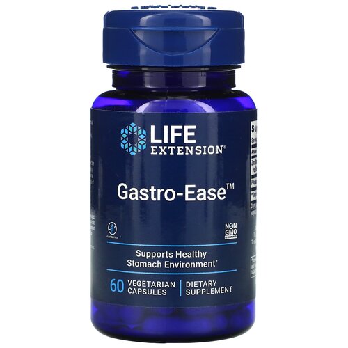 фотография Капсулы Life Extension Gastro-Ease, 50 г, 60 шт., купить за 3860р