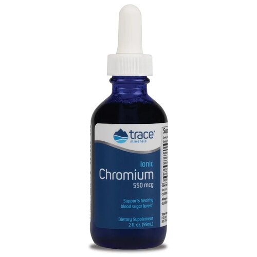 Trace Mineral Ionic Chromium 550 mcg 59 ml фото