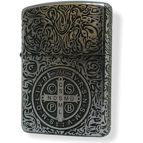 фотография Зажигалка бензиновая Zippo Armor Хром с гравировкой Constantin, купить за 7500р