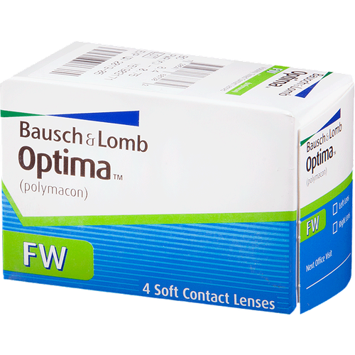 Контактные линзы Bausch & Lomb Optima FW, 4 шт., R 8,7, D -3,5 фото