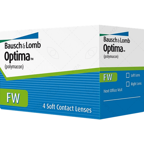 Контактные линзы Bausch & Lomb Optima FW, 4 шт., R 8,7, D +1 фото