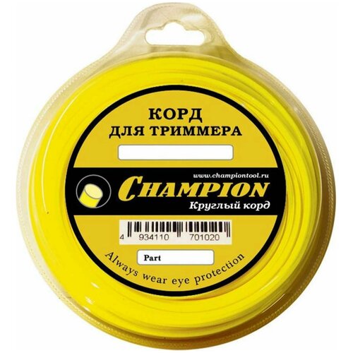 Леска CHAMPION Round 4.0мм* 95м (круглый) фото