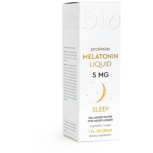 PROBIOLAB Melatonin Liquid 5mg 30ml фото