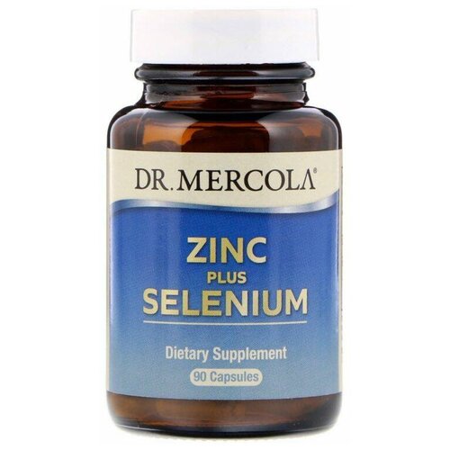 фотография Капсулы Dr. Mercola Zinc Plus Selenium, 140 г, 90 шт., купить за 5353р