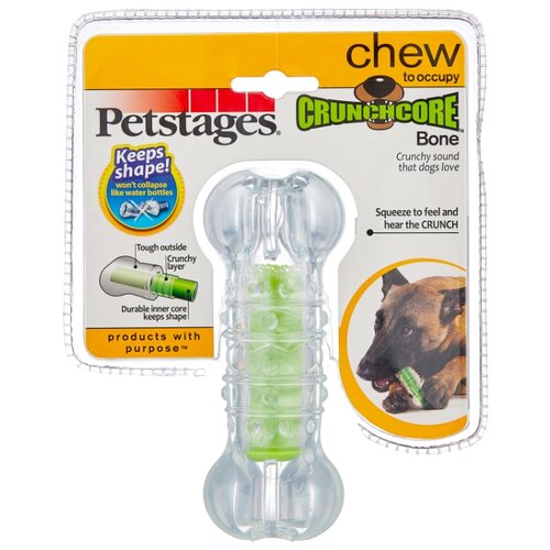 фотография Косточка   для собак  Petstages Crunchcore bone (265YEX),  зеленый, купить за 2465р