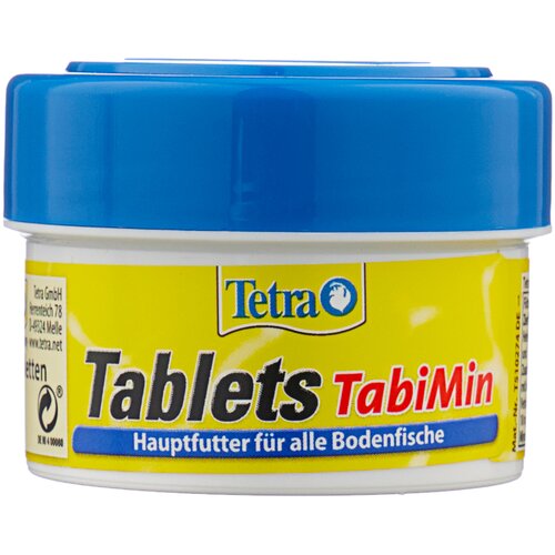 фотография Сухой корм  для  рыб, ракообразных Tetra Tablets TabiMin, 30 мл, 18 г58 шт. в уп., купить за 445р