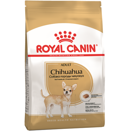 Сухой корм для собак для ухода за зубами Royal Canin Chihuahua Adult 1 уп. х 2 шт. х 500 г фото