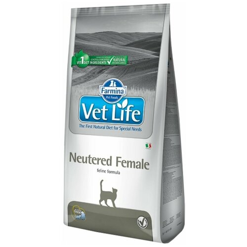 Сухой корм для стерилизованных кошек Farmina Vet Life Female 2000 г фото