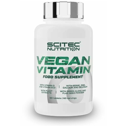 Scitec Vegan Vitamin 60 tab фото