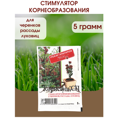 Корневин Стимулятор образования и роста корней, Упаковка 5 гр. фото