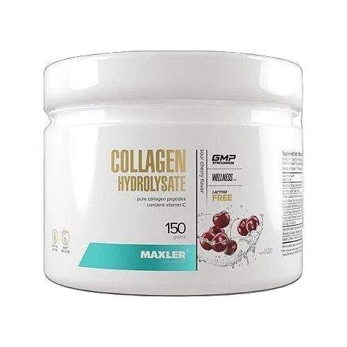 фотография Maxler Collagen Hydrolysate пор., 150 г, вишня, купить за 999р