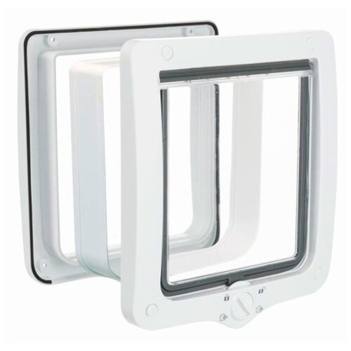 Дверца в дверь для животных TRIXIE 4-Way Flap Door XL with Tunnel 25х8х8  см фото