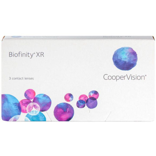 Контактные линзы CooperVision Biofinity XR, 3 шт., R 8,6, D -17,5, прозрачный, 1 уп. фото