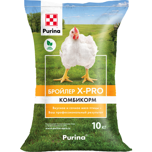 Комбикорм бройлер Гроуэр Purina® X-PRO 10кг. фото