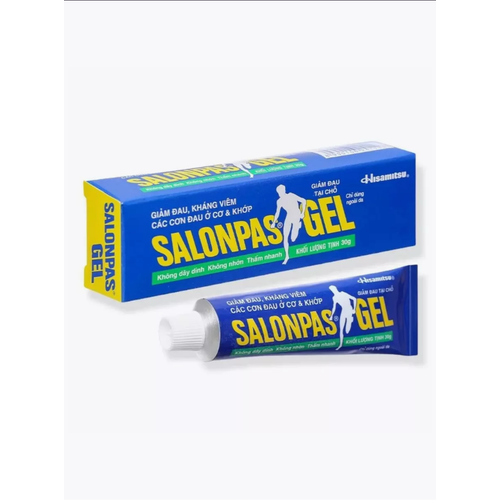 Крем-гель Salonpas Gel для мышц и суставов обезболивающий фото