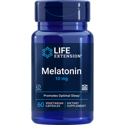 Капсулы Life Extension Melatonin, 100 г, 10 мг, 60 шт. фото