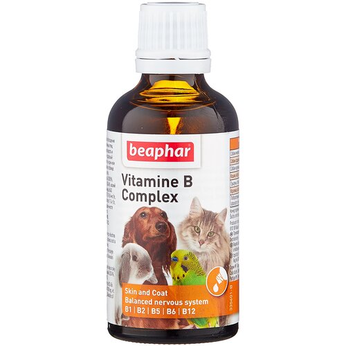 Кормовая добавка Beaphar Vitamine B Complex , 1 шт. в уп. фото