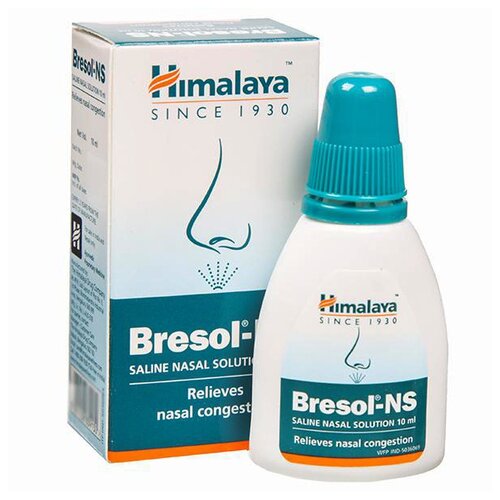 Капли Himalaya Herbals Bresol-NS, 10 г, 10 мл фото