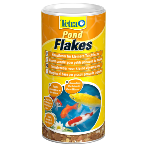 фотография для  рыб Tetra Pond Flakes, 1 л, 245 г, купить за 634р