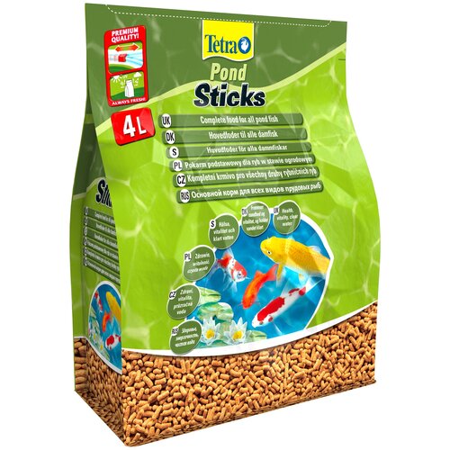 Сухой корм  для  рыб Tetra Pond Sticks, 4 л, 450 г фото