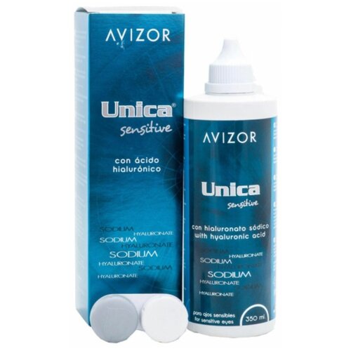 Раствор AVIZOR UNICA SENSITIVE 350 ml. + контейнер (Авизор Уника Сенситив 350 мл.) фото