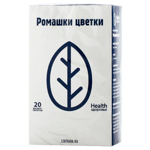 Здоровье Health цветы Ромашки ф/п, 1.5 г, 20 шт. фото