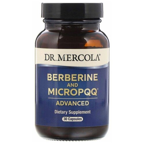 фотография Капсулы Dr. Mercola Berberine and MicroPPQ, 160 г, 30 шт., купить за 6308р