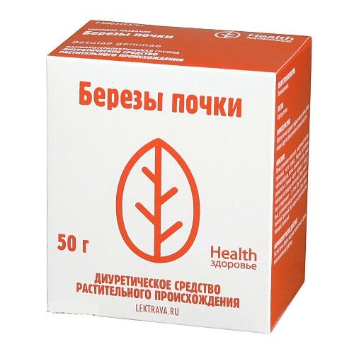 фотография Здоровье Health почки Березы, 50 г, купить за 284р