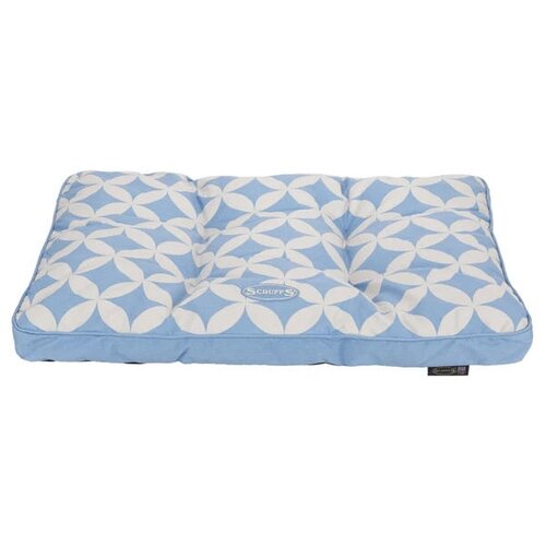 Лежак для собак и кошек Scruffs Florence Dog Mattress 82х58х6 см 82 см 58 см голубой 6 см фото