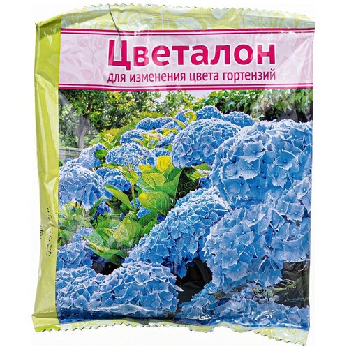 Удобрение Ваше хозяйство Цветалон для изменения цвета гортензий, 100 г, 2 уп. фото