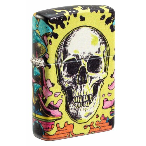 Зажигалка бензиновая Zippo 48640 Skull Design фото