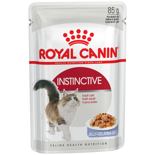 Влажный корм для кошек Royal Canin Instinctive 8 шт. х 85 г (кусочки в желе) фото