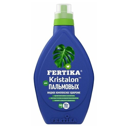 Удобрение FERTIKA Kristalon для фикусов и пальм, 0.5 л, 550 г, 1 уп. фото