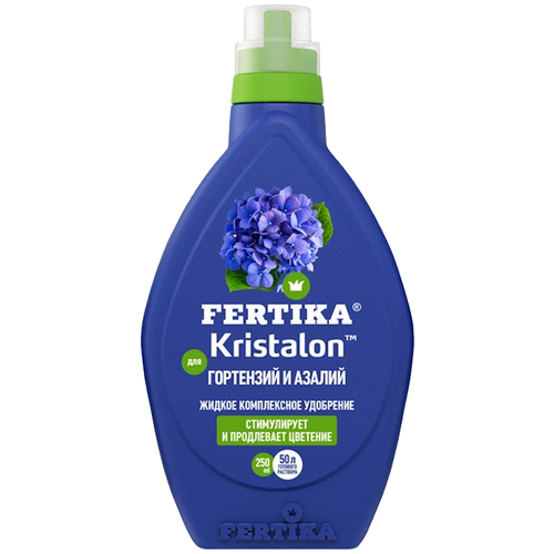 Удобрение FERTIKA Kristalon для гортензий и азалий, 0.25 л, 301 г, 1 уп. фото