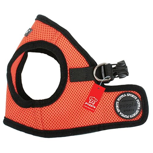 Шлейка Puppia Soft vest harness B оранжевая, XXXL фото