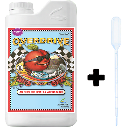 Advanced Nutrients Overdrive 1л + пипетка-дозатор, удобрение для растений, добавка для цветения фото