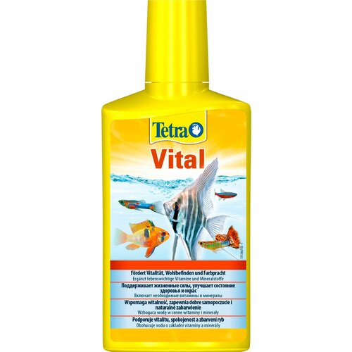 фотография TETRA VITAL - Тетра средство для создания и поддержания естественных условий в аквариуме (250 мл х 2 шт), купить за 1987р