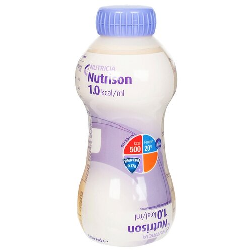 Nutrison (Nutricia) Стандарт (бутылка), готовое к употреблению, 500 мл, 566 г, нейтральный фото