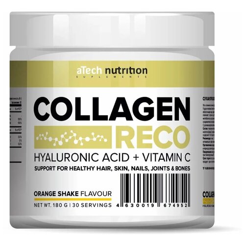 Collagen Reco пор., 180 г, апельсин фото