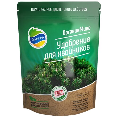 Удобрение Organic Mix для хвойных, 0.25 л, 200 г, 1 уп. фото