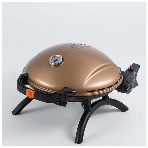 Газовый гриль O-GRILL 900MT bicolor black-gold + адаптер А фото