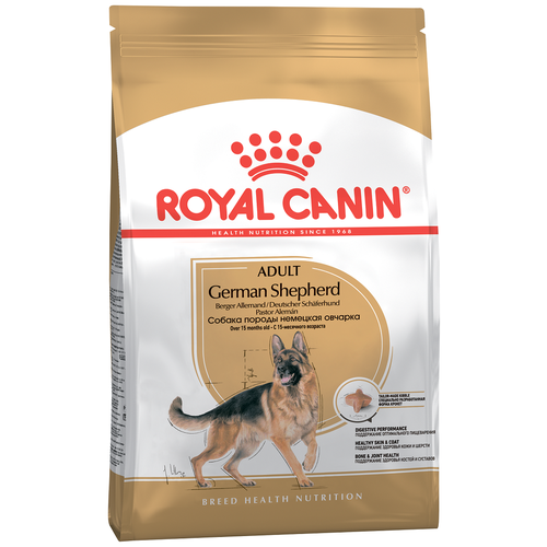 фотография ROYAL CANIN GERMAN SHEPHERD ADULT для взрослых собак немецкая овчарка (3 кг х 4 шт), купить за 10316р