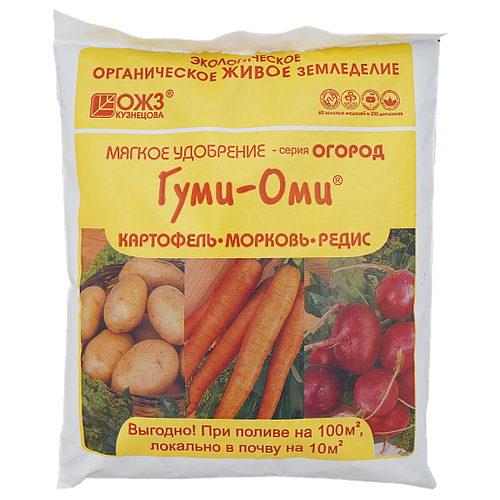 Удобрение БашИнком Гуми-Оми картофель, морковь, редис, 0.7 л, 700 г, 1 уп. фото